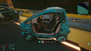 CyberPunk 2077 in a nutshell - Invincibility & Highway glitch