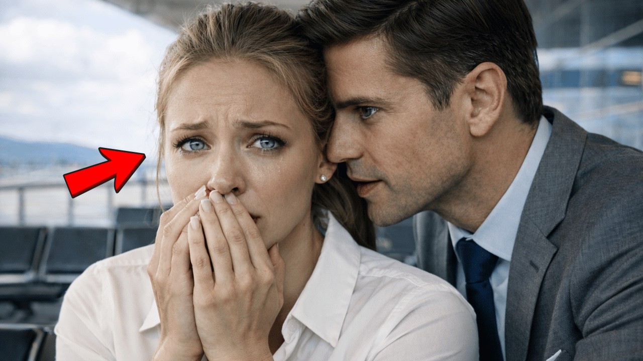 ЕЁ БРОСИЛИ В АЭРОПОРТУ, А МИЛЛИАРДЕР ПРОШЕПТАЛ ЕЙ: «ЛЕТИ СО МНОЙ И ЗАБУДЬ ЕГО»