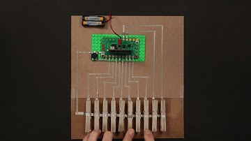 Clothespin Piano with micro:bit