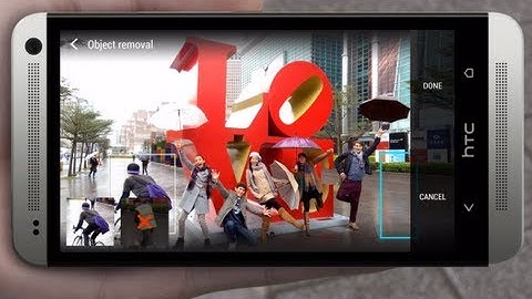 HTC One (M7) - Remove unwanted passersby from a photo