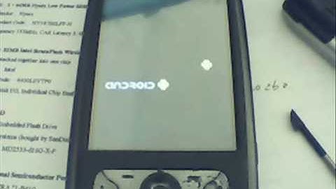 Google Android on O2 XDA flame