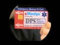 Emedyx id card  the one card that can speak for you when you cant