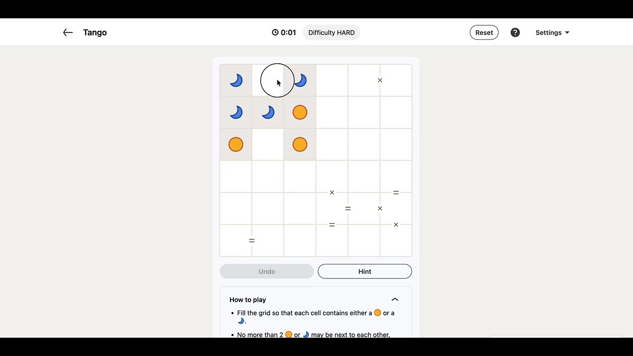 LinkedIn Tango Answer Today | 17 July 2026 - Puzzle #648