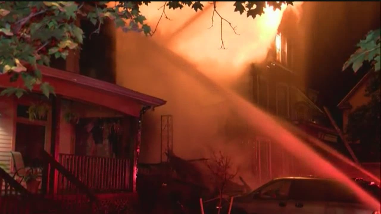 Major fire rips through home on Buffalo west side - YouTube