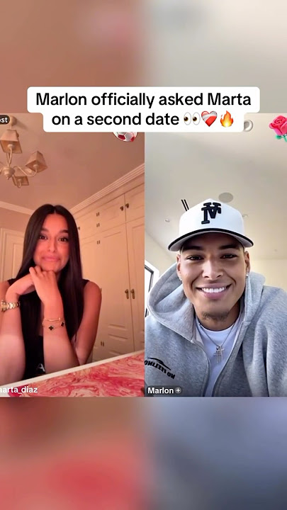 Marlon asks Marta on a Second Date 😳 #marlon #mar3lg #marmar #twitchclips #shorts