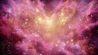 Pink Galaxy Heart Screensaver | Dreamy Stardust TV Art | Frame TV Wallpaper | No Music screenshot 5