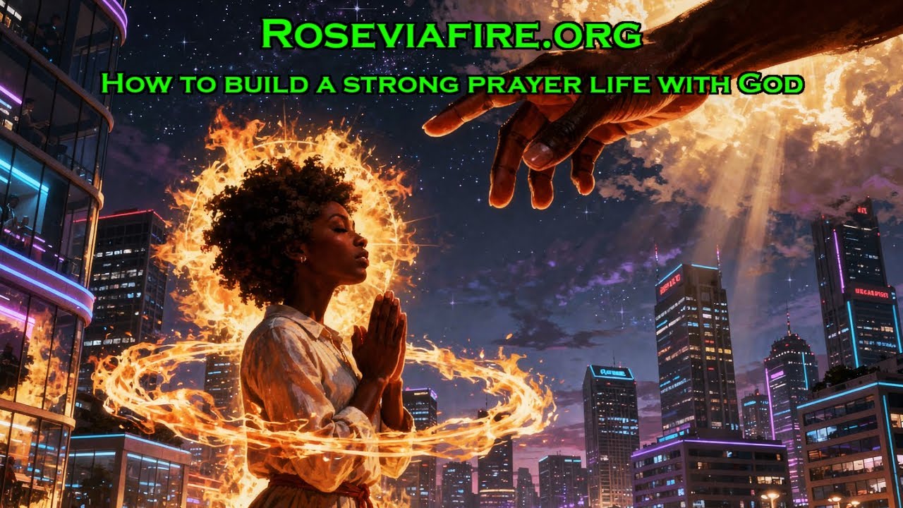 How to build a strong prayer life with God