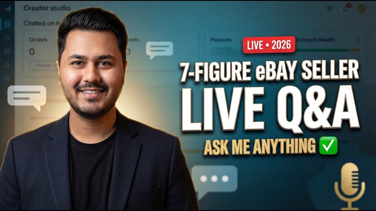 7-Figure eBay Seller — Live Q&A (Ask Me Anything, 2026)