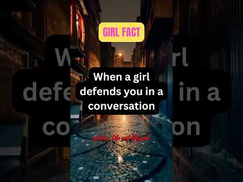 When a girl