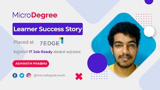 Information I have suggested many of my friends to attend MicroDegree Courses | Placed at  7edge Solutions Update