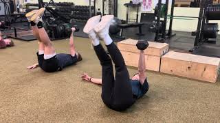 Supine 1-arm KB Windmill