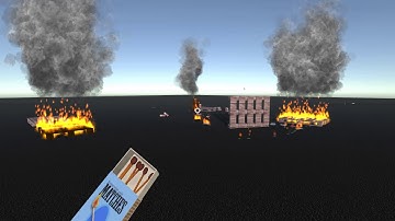 Unity System Test #3 - Dynamic Fire System - Tools update