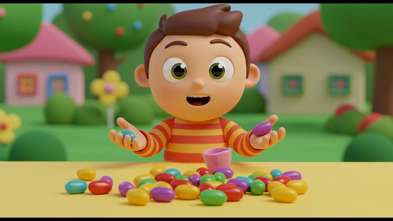 Where Did the Jelly Beans Go? | Mystery Song for Kids | Fun Learning Nursery Rhymes