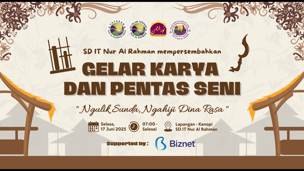 Gelar Karya dan Pentas Seni SD IT Nur Al Rahman 2025