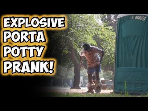 Explosive Porta Potty Prank