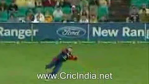Amazing Catch By Jamie Dalrymple