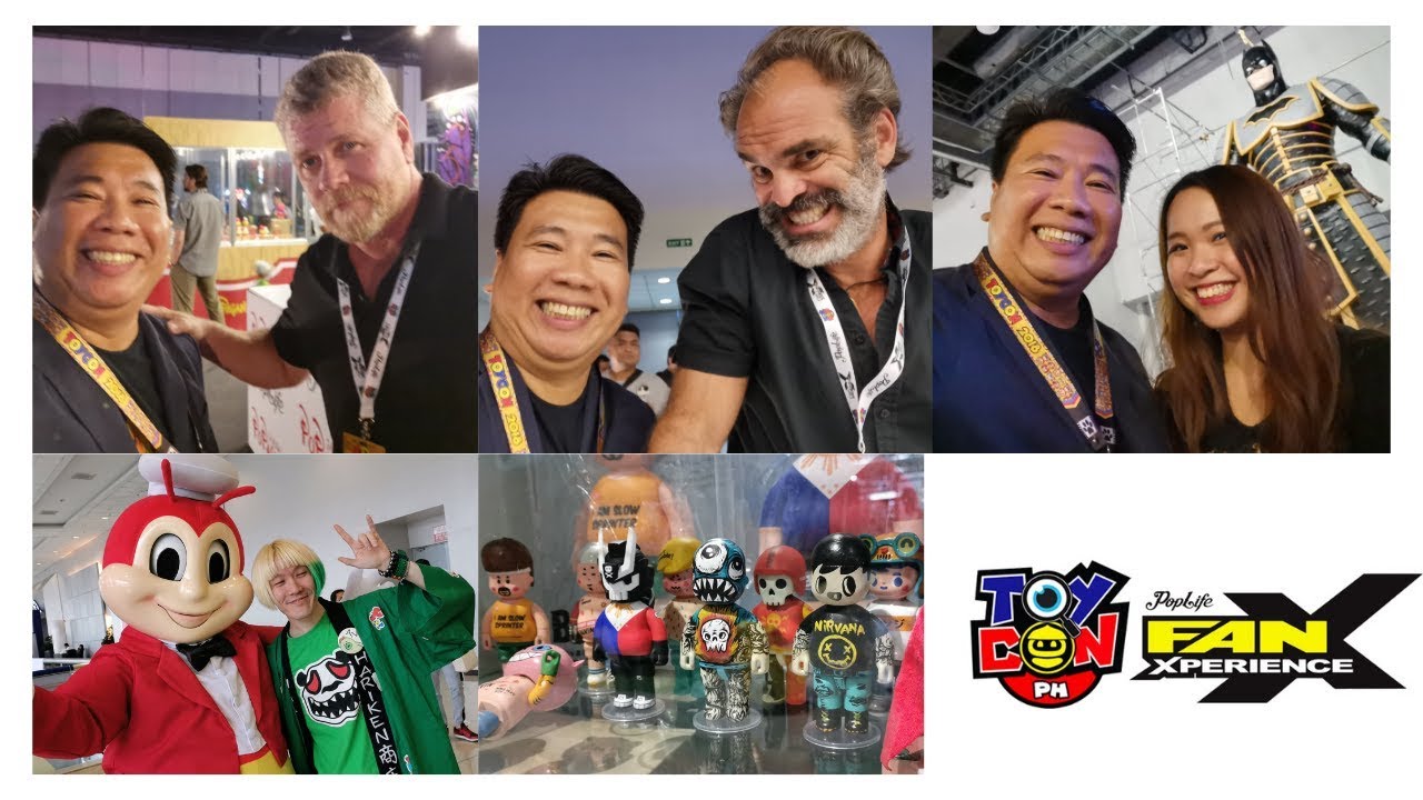 TOYCON PH 2019-  DAY 1 PART 2 - TOY DESIGNERS, RON ENGLISH AND THE WALKING DEAD STARS