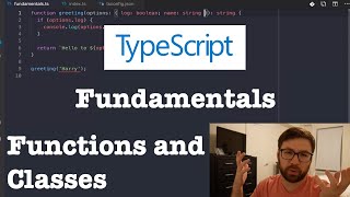 TypeScript Fundamentals - Functions and Classes