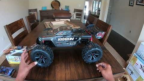 arrma kraton 6s EXB unboxing