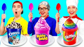 Reto De Cocina Yo vs Abuela | Utensilios de Cocina y Trucos Para Padres de TeenTeam Challenge