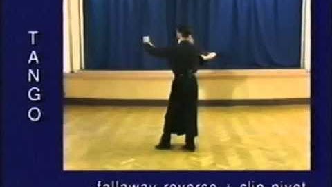 Tango dance steps 31  Fallaway reverse and slip pivot
