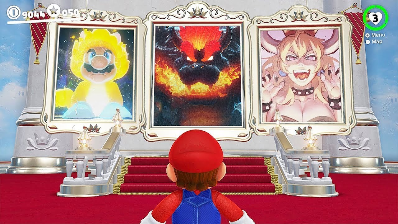What Happens if Mario uses the Special Paintings in Super Mario Odyssey?