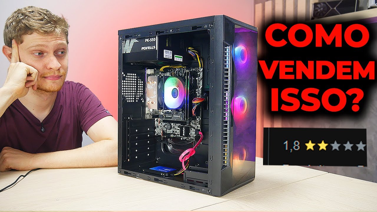 O PIOR PC GAMER DE LOJA QUE JÁ COMPREI...