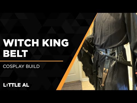 Crafting the Witch-King’s Belt – Faux Leather Build with Weapon Holders