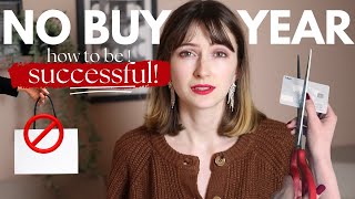 How to do a No Buy or Low Buy Challenge #nobuyyear