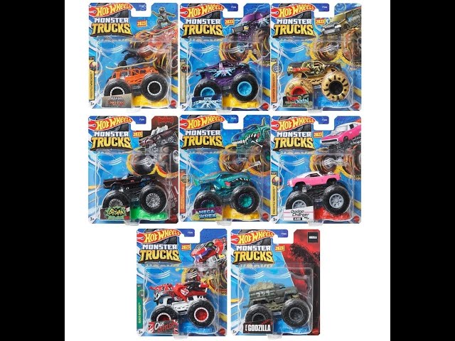 Hot Wheels Monster Trucks Epic Loop Challenge Play Set Includes Monster  Truck And 1:64 Scale Hot Wheels Car Ages 3 And Older