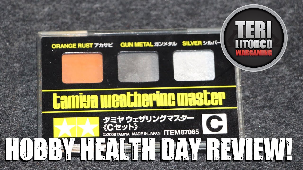 Tamiya Weathering Master Review Hobby Health Day YouTube