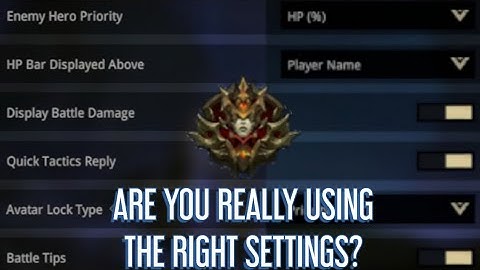 The BEST SETTINGS in Autochess MOBA 2022 Part 1