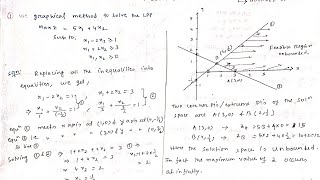 Lec-3 ll Unbounded Solution ll Graphical method ll B.Sc math ll B.Com. ll LPP ll Operation Research