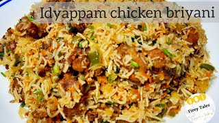 Idyappam Chicken Briyani Idyappam Kothu Leftover Idyappam Recipe