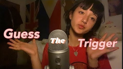 ASMR| EYES CLOSED Guess The Trigger💤❓