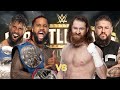 SAMI ZAYN KEVIN OWENS VS THE USOS FULL MATCH AT WRESTLEMANIA WWE 2K22 Romanreigns Wwe Samizayn 