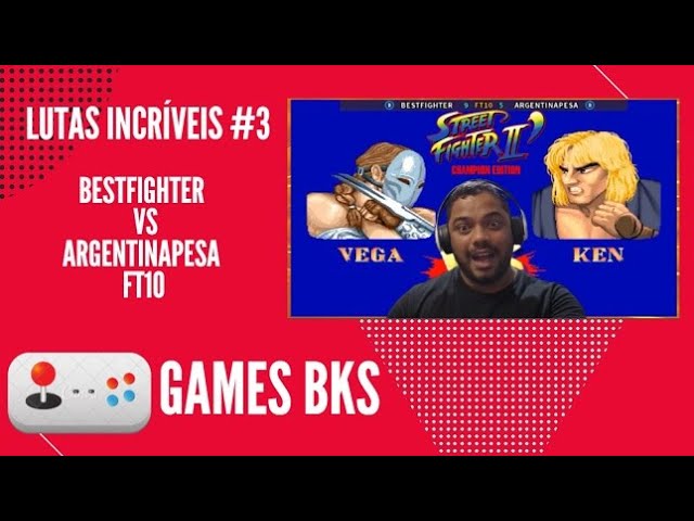 Street Fighter II' - Champion Edition: (BR) w-vega vs(BR) LigaBR