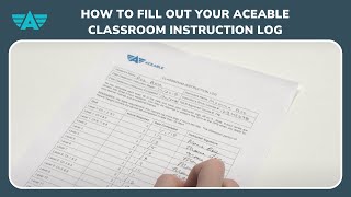 How to Fill Out Your Aceable Classroom Instruction Log (License) by Aceable 35,599 views 6 years ago 3 minutes, 25 seconds