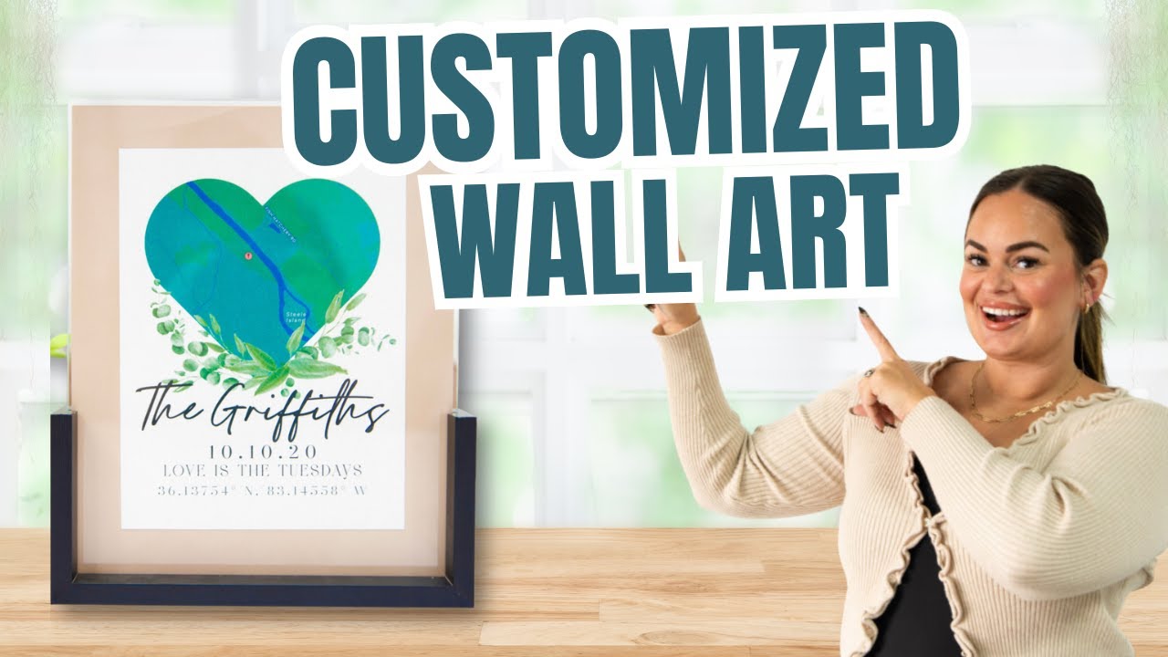 Taking cricut print then cut to the next level customized wall art 