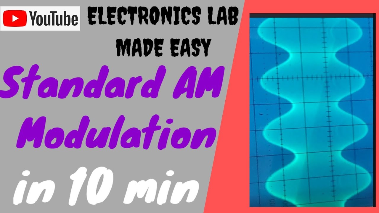 Standard AM Modulation for 6th sem EC (18ECL67 ...