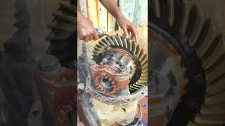 Askoh Leyland Bs6 Tipper 37x6 4x4 Differential Gear Assembly fitting video.... #autoequipment #news