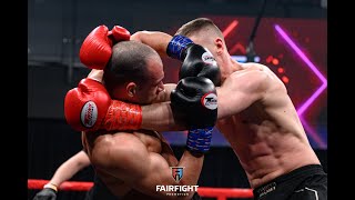 Нокдаун на Fair Fight 17 | Никита Козлов, Россия vs Секу Бангура, Белоруссия