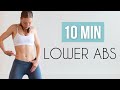 10 MIN LOWER ABS WORKOUT - No Equipment, Lower Belly Burn Mp3 Song