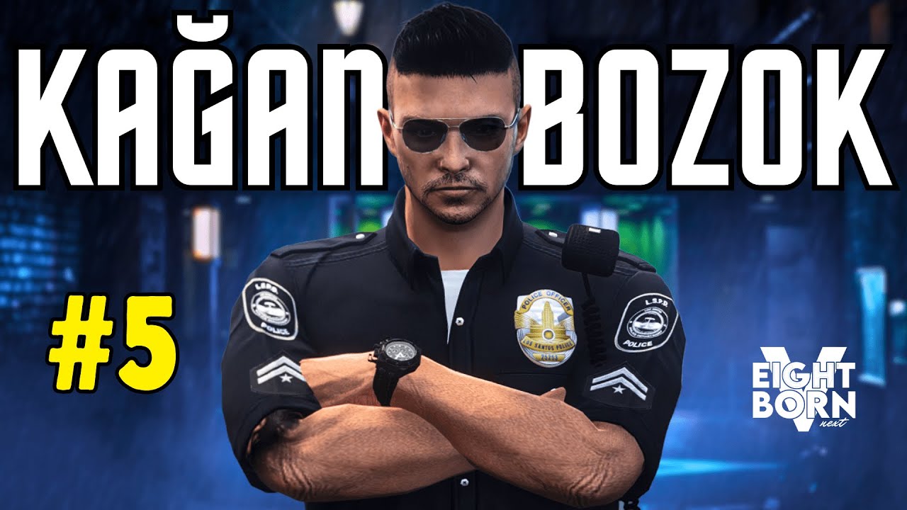 KAĞAN BOZOK BÖLÜM #5 | SUÇLUYA MÜDAHALE EĞİTİMİ VE DEPARTMAN İLE BOL EĞLENCELİ ETKİNLİK | EightbornV