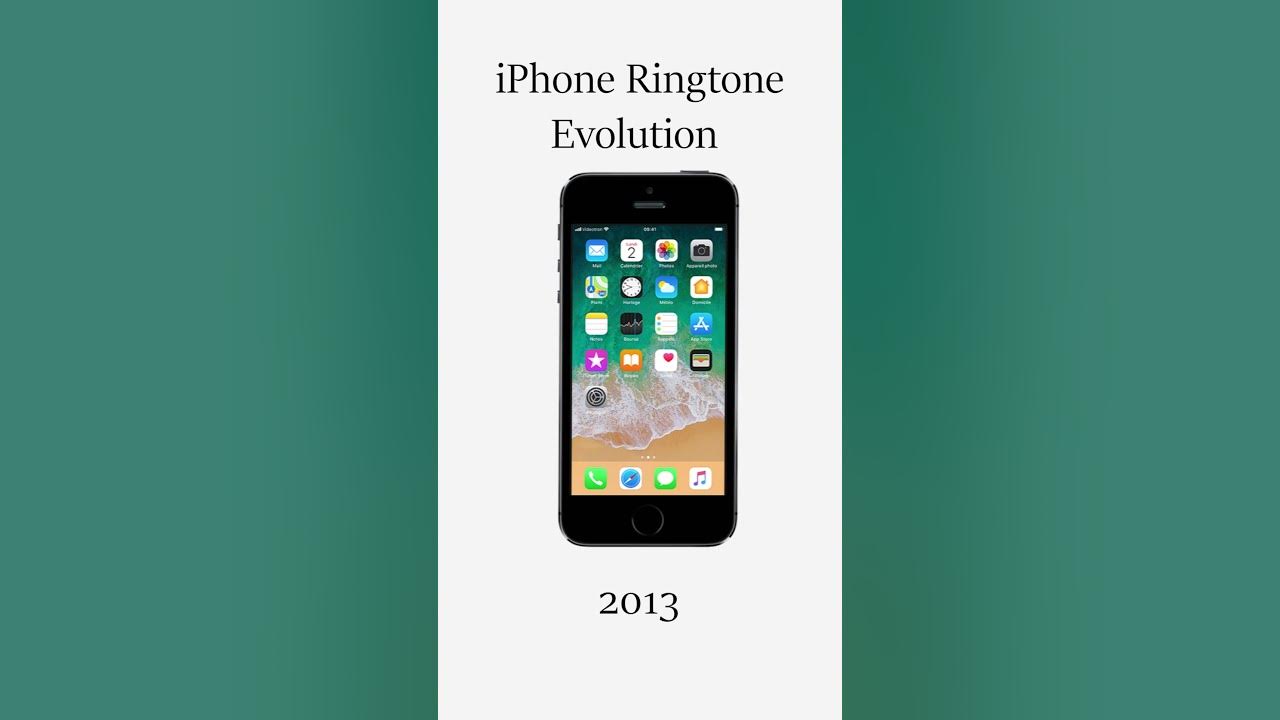 iPhone ringtone marimba Evolution #apple #iphone #old #new #marimba