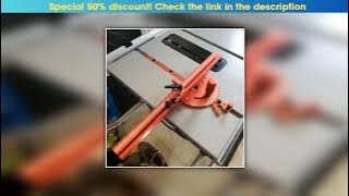 Hot Picks 1 Set Miter Gauge and 400MM Aluminium Profile Fence With Track Stop Sawing Assembly Angle