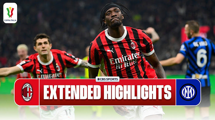 AC Milan vs. Inter: Extended Highlights | Coppa Italia | CBS Sports Golazo