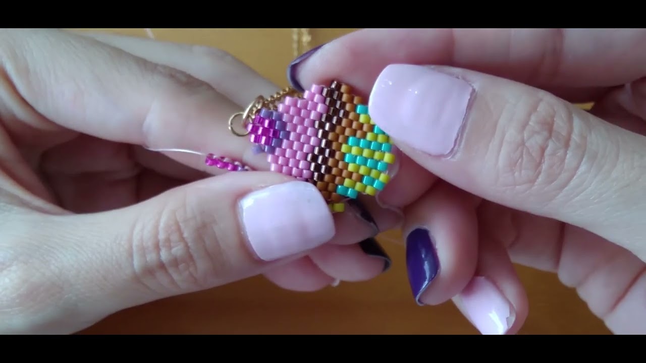 Cupcakes paso a paso tecnica brick stitch