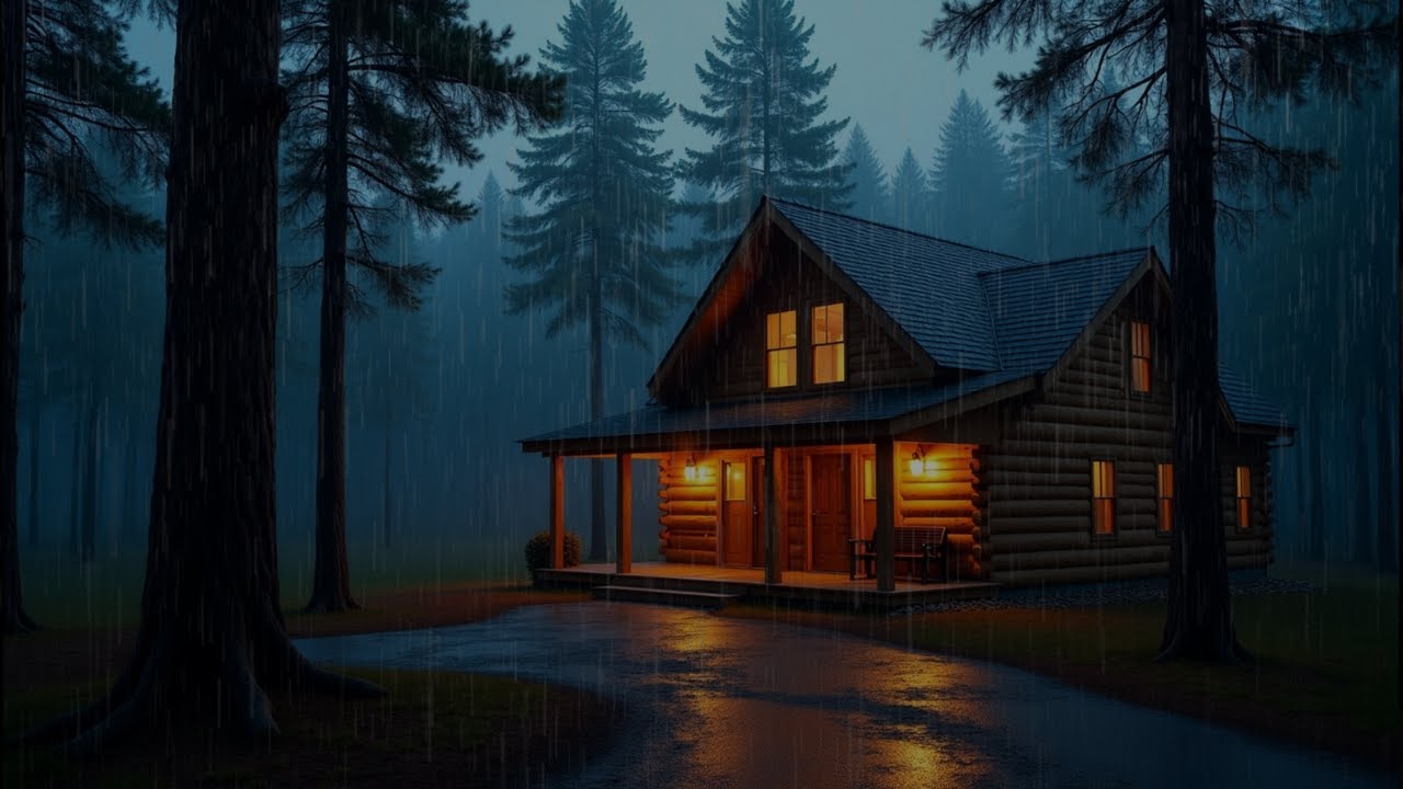 Sounds Of Rain And Thunder For Sleep, Relax - Rain Sounds For Relaxing Your Mind And Sleep Tonight