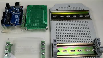 Making of Arduino UNO DIN Rail Test Platform, Aug.16th, 2024